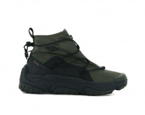 Adidasi Palladium Off-grid Hi Zip Waterproof + Copii Masline Verzi | VH2765840