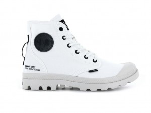 Cizme Palladium Pampa Hi Htg Supply Barbati Albi | LE4609287