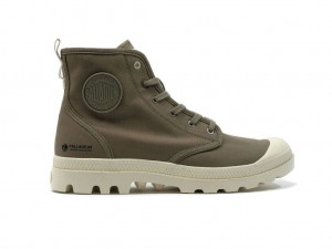 Cizme Palladium Pampa Hi Zip Organic Barbati Verzi | TJ4809517