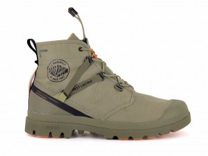 Cizme Palladium Pampa Travel Lite+ Waterproof Barbati Dune | TL9586314