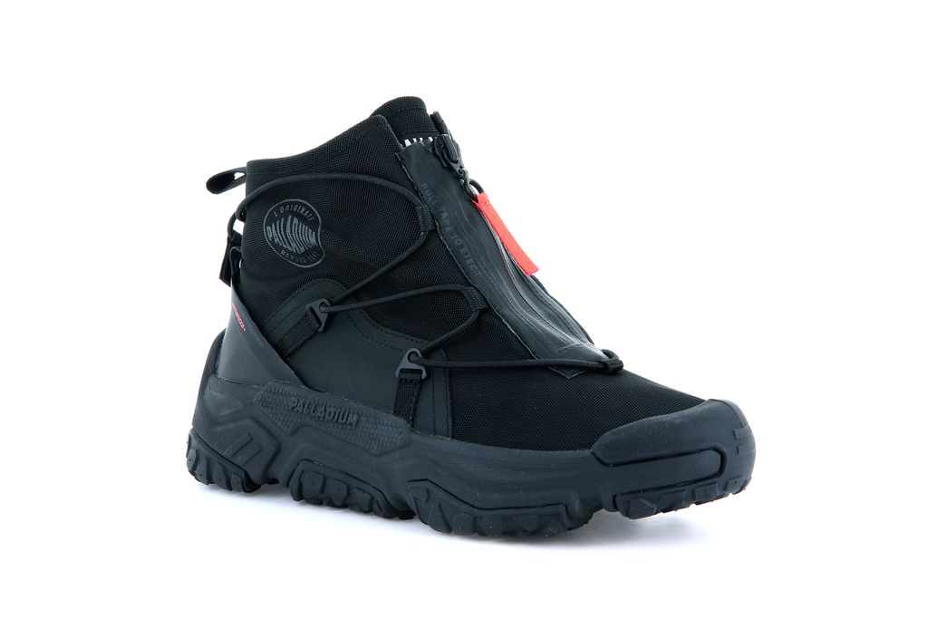 Adidasi Palladium Off-grid Hi Zip Waterproof + Barbati Negrii Negrii | PZ3074692