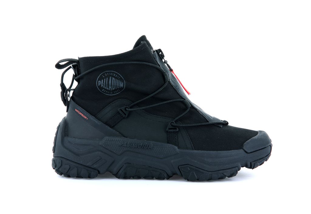 Adidasi Palladium Off-grid Hi Zip Waterproof + Copii Negrii Negrii | OL6928701