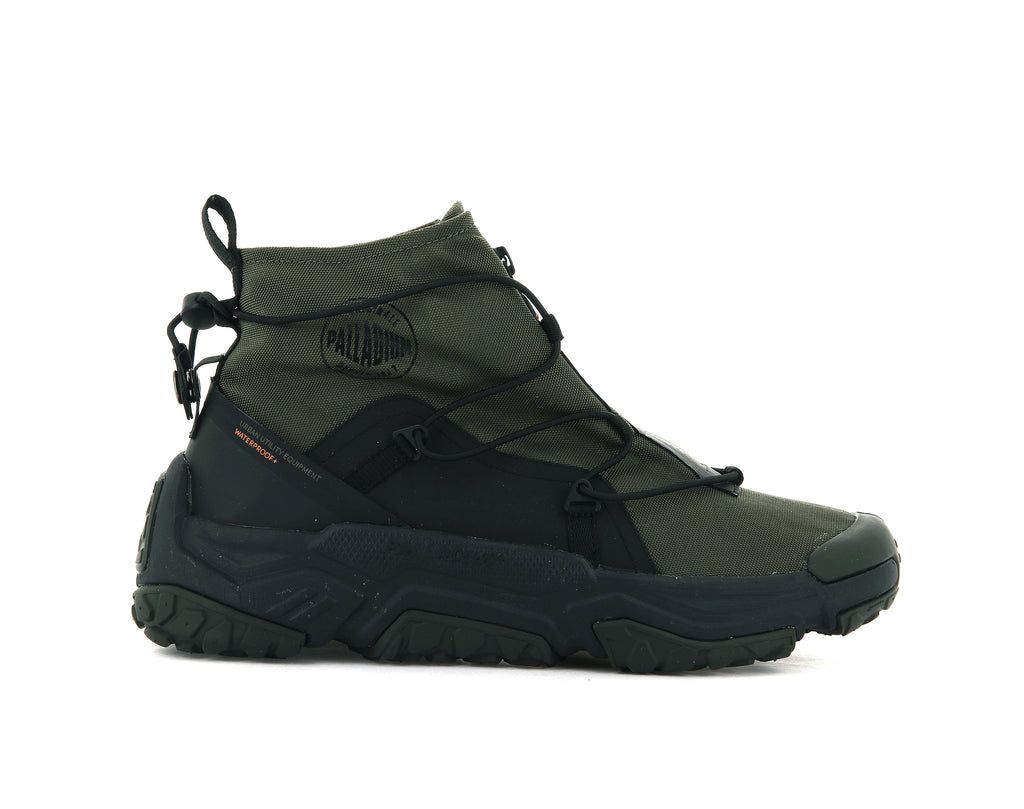 Adidasi Palladium Off-grid Hi Zip Waterproof + Copii Masline Verzi | VH2765840