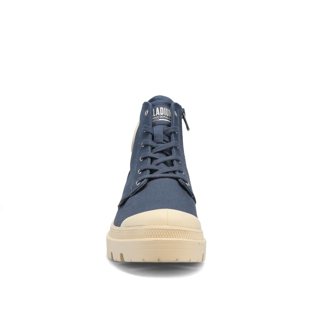 Cizme Palladium Pallabase Twill Dama Indigo | GL1096754