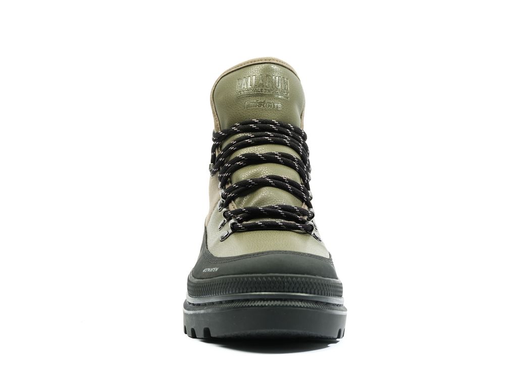 Cizme Palladium Pallatrooper Hiker Wp+ Barbati Masline Verzi | AJ5197384