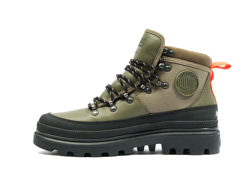 Cizme Palladium Pallatrooper Hiker Wp+ Barbati Masline Verzi | AJ5197384