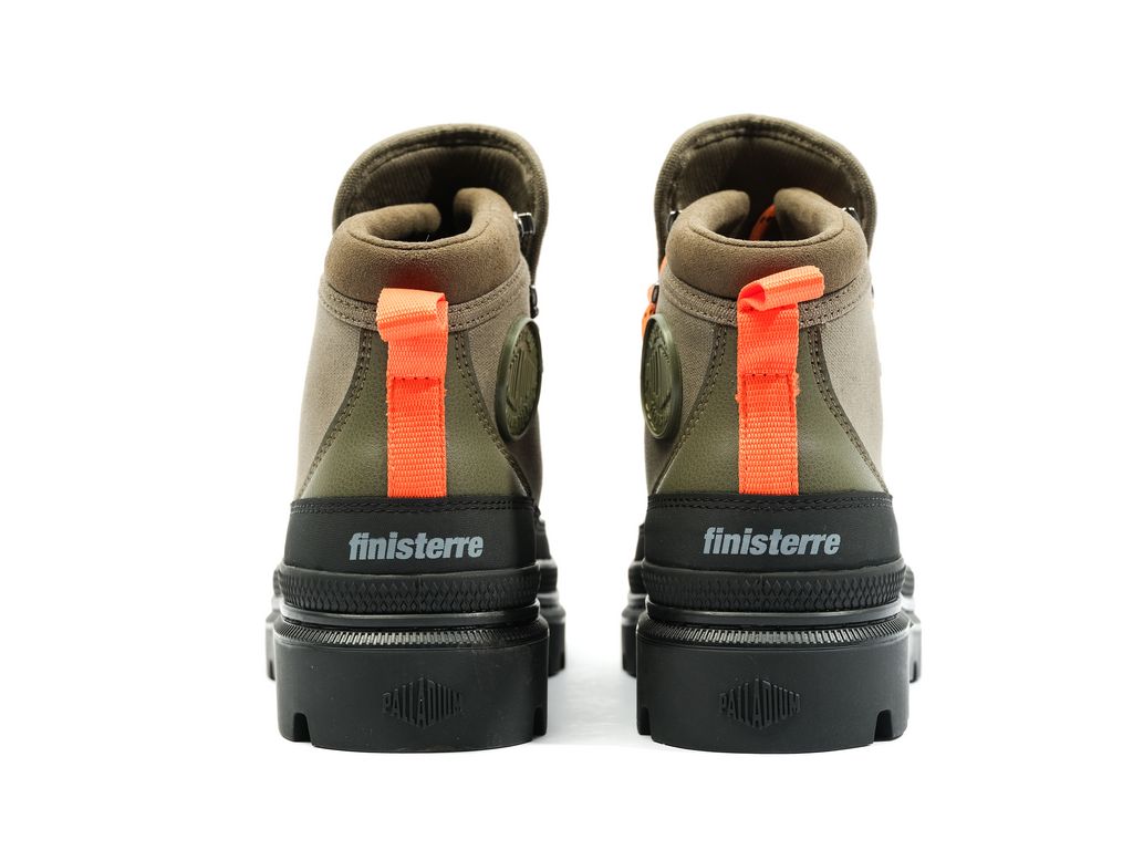 Cizme Palladium Pallatrooper Hiker Wp+ Barbati Masline Verzi | AJ5197384