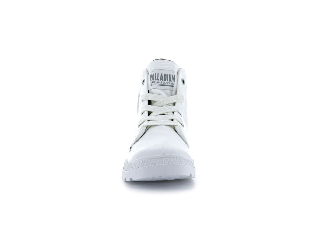 Cizme Palladium Pampa Hi Dama Albi | NG7936208