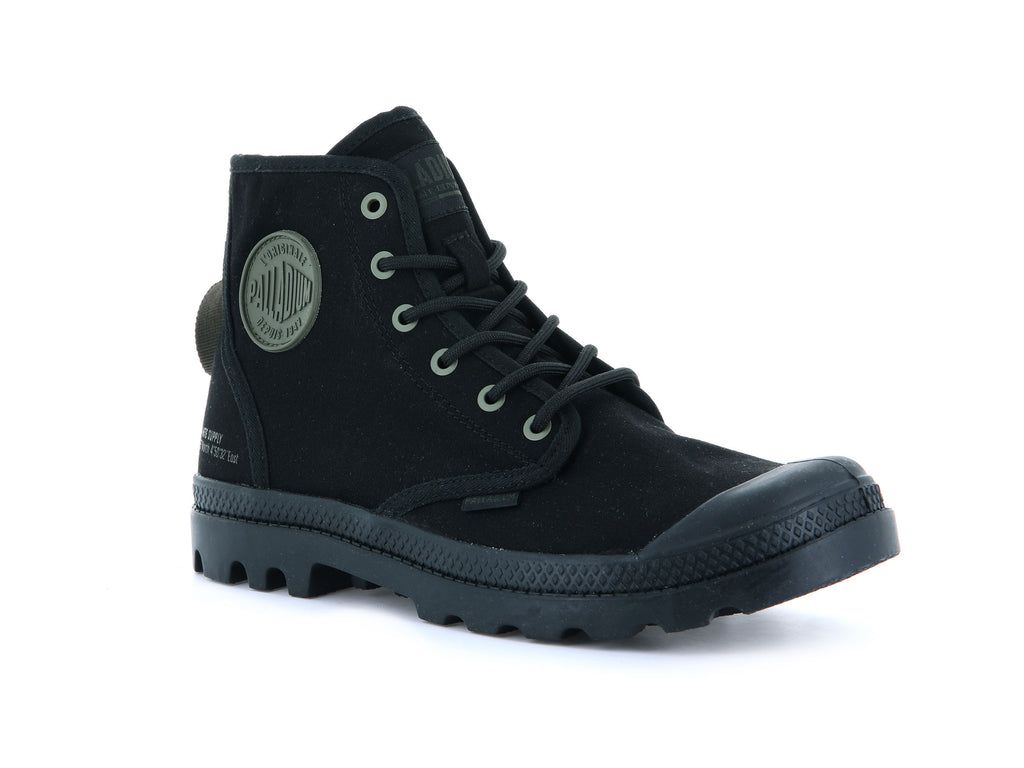 Cizme Palladium Pampa Hi Htg Supply Barbati Negrii Negrii | ZF7593628