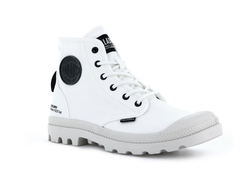 Cizme Palladium Pampa Hi Htg Supply Barbati Albi | LE4609287