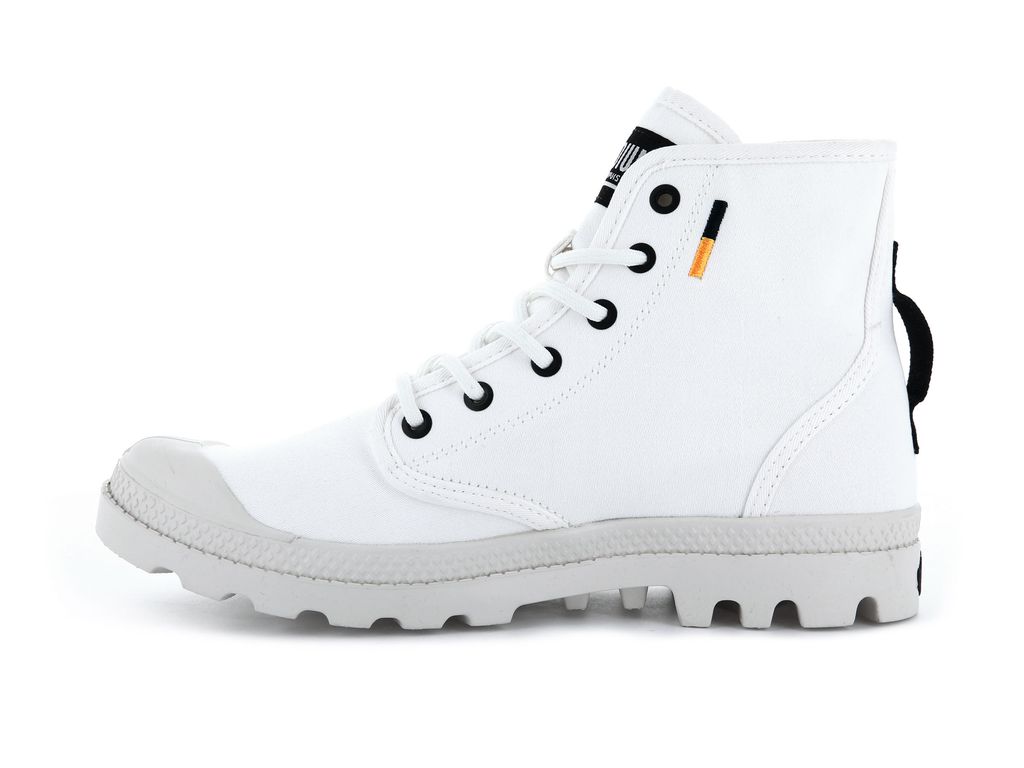 Cizme Palladium Pampa Hi Htg Supply Barbati Albi | LE4609287