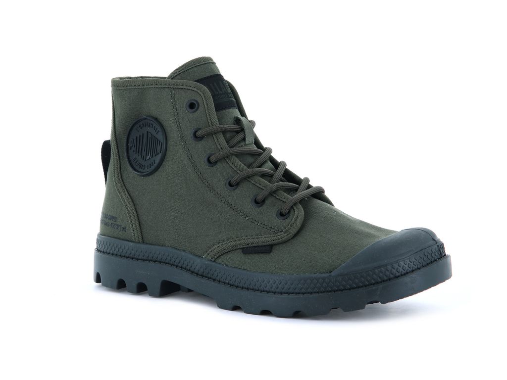 Cizme Palladium Pampa Hi Htg Supply Barbati Masline Verzi | CT6873012