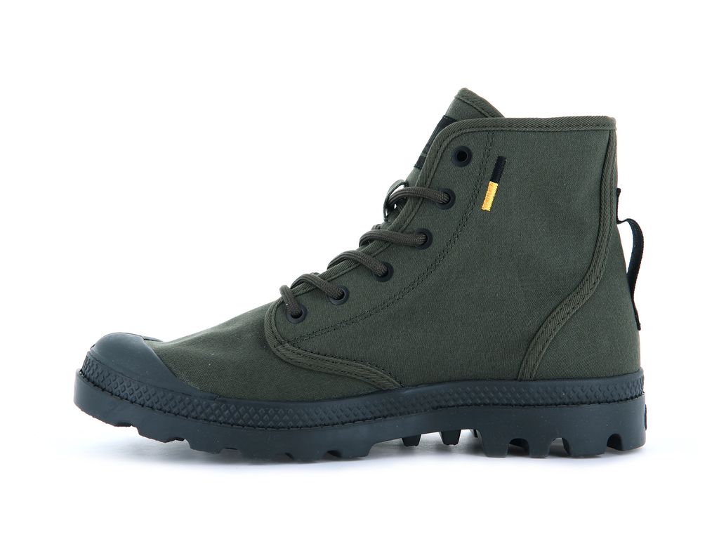 Cizme Palladium Pampa Hi Htg Supply Copii Masline Verzi | HU9254810