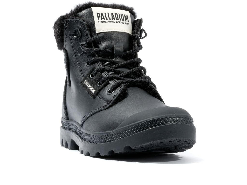 Cizme Palladium Pampa Hi Snow Warm Dama Negrii | YB5273640