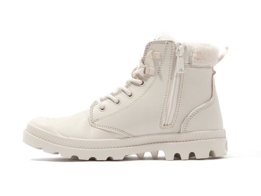 Cizme Palladium Pampa Hi Snow Warm Dama Almond Milk | EL2489705