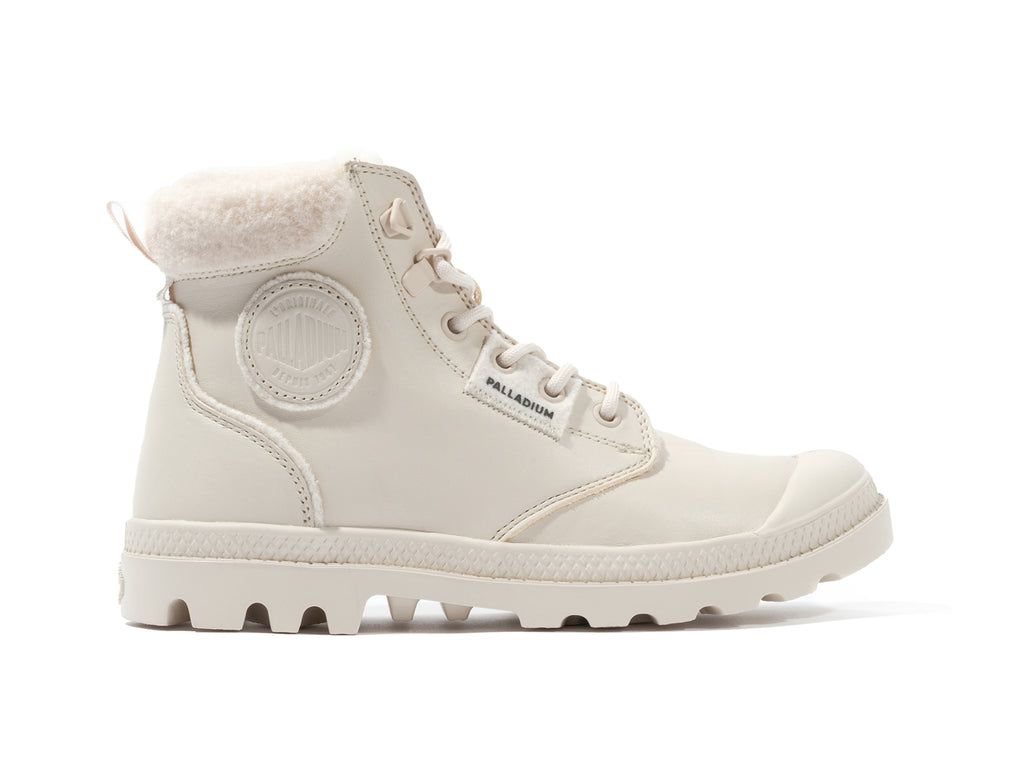 Cizme Palladium Pampa Hi Snow Warm Dama Almond Milk | EL2489705