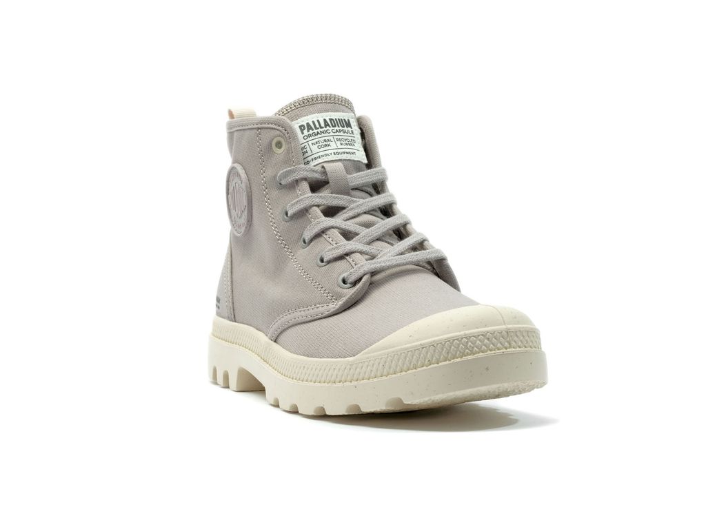 Cizme Palladium Pampa Hi Zip Organic Barbati Gri | AE3869421