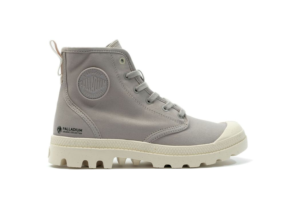 Cizme Palladium Pampa Hi Zip Organic Barbati Gri | AE3869421