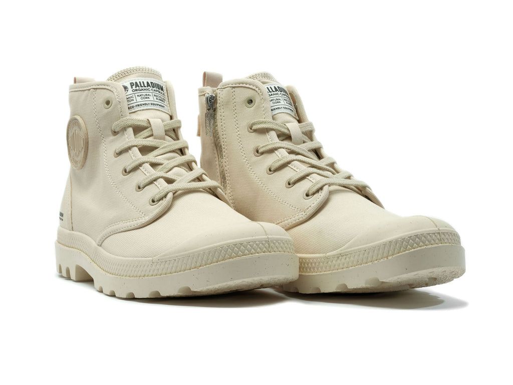 Cizme Palladium Pampa Hi Zip Organic Barbati Sahara | UZ4310896