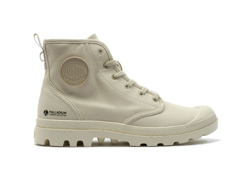 Cizme Palladium Pampa Hi Zip Organic Barbati Sahara | UZ4310896