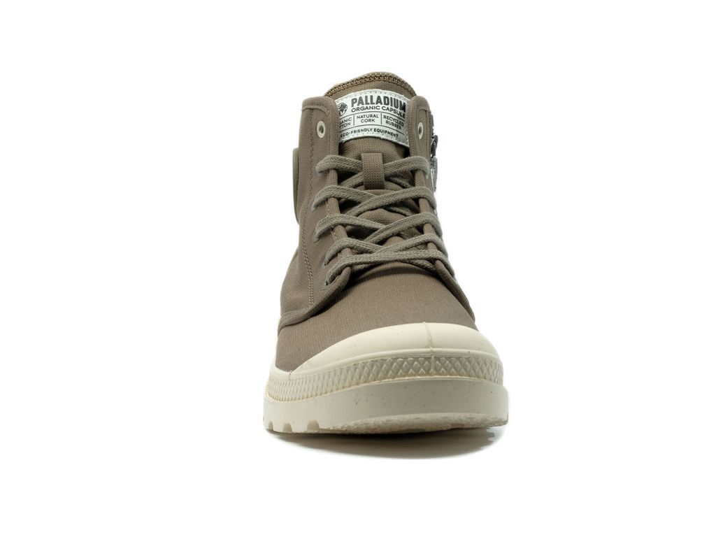 Cizme Palladium Pampa Hi Zip Organic Barbati Verzi | TJ4809517