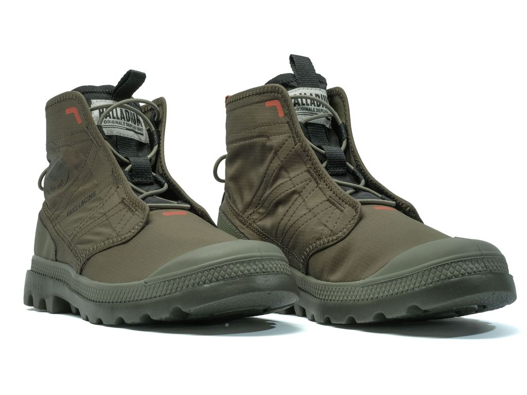 Cizme Palladium Pampa Travel Lite Rs Barbati Masline Verzi | PE4657329