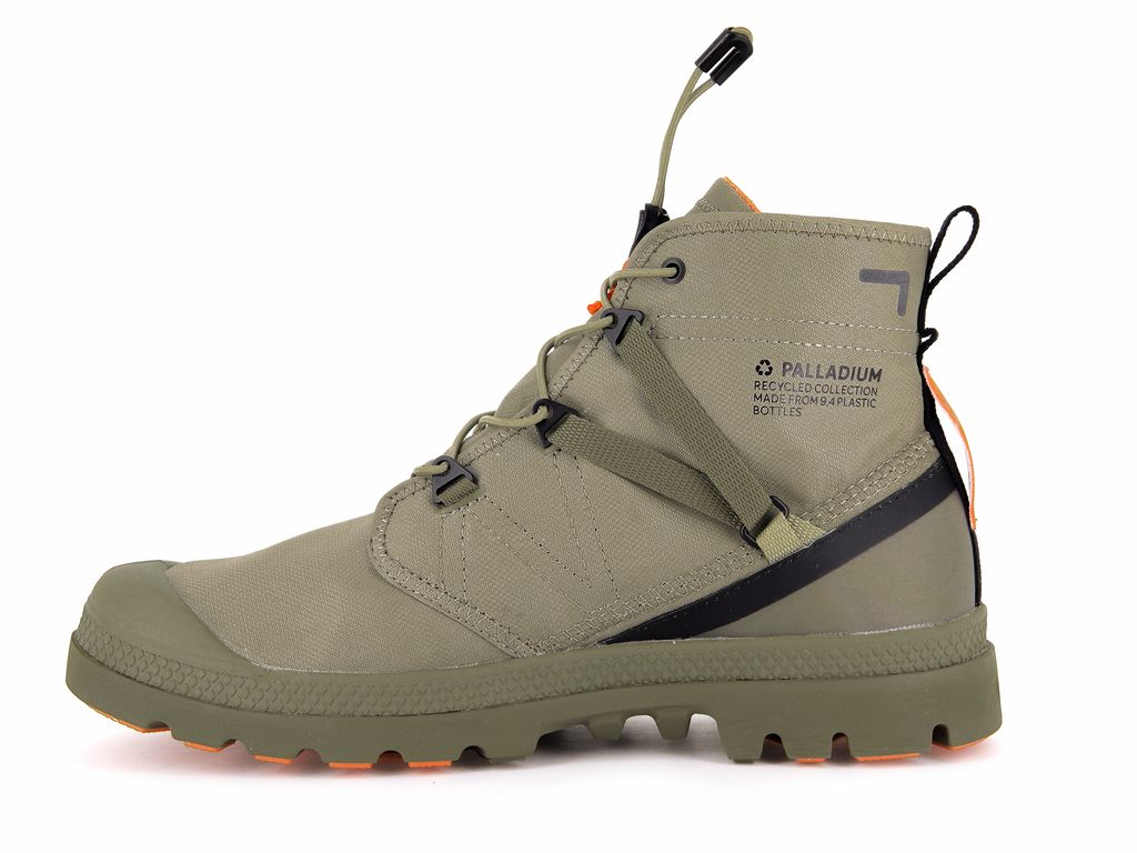 Cizme Palladium Pampa Travel Lite+ Waterproof Copii Dune | IW4165987